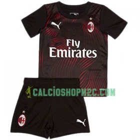 AC Milan Bambino Maglia Terza 2019/2020 Manica Corta (+ Pantaloncini)